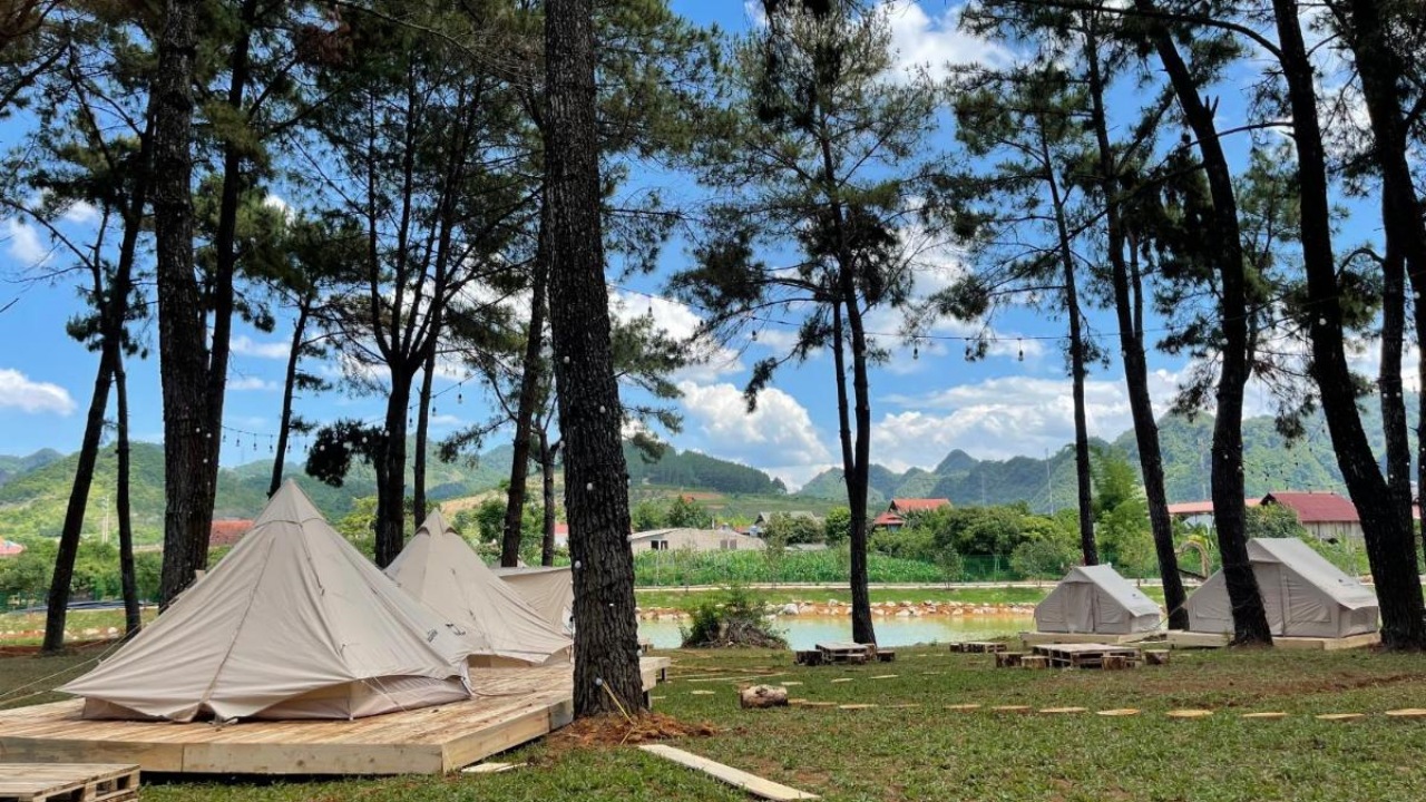 Lều trại tại Phoenic Mộc Châu Resort